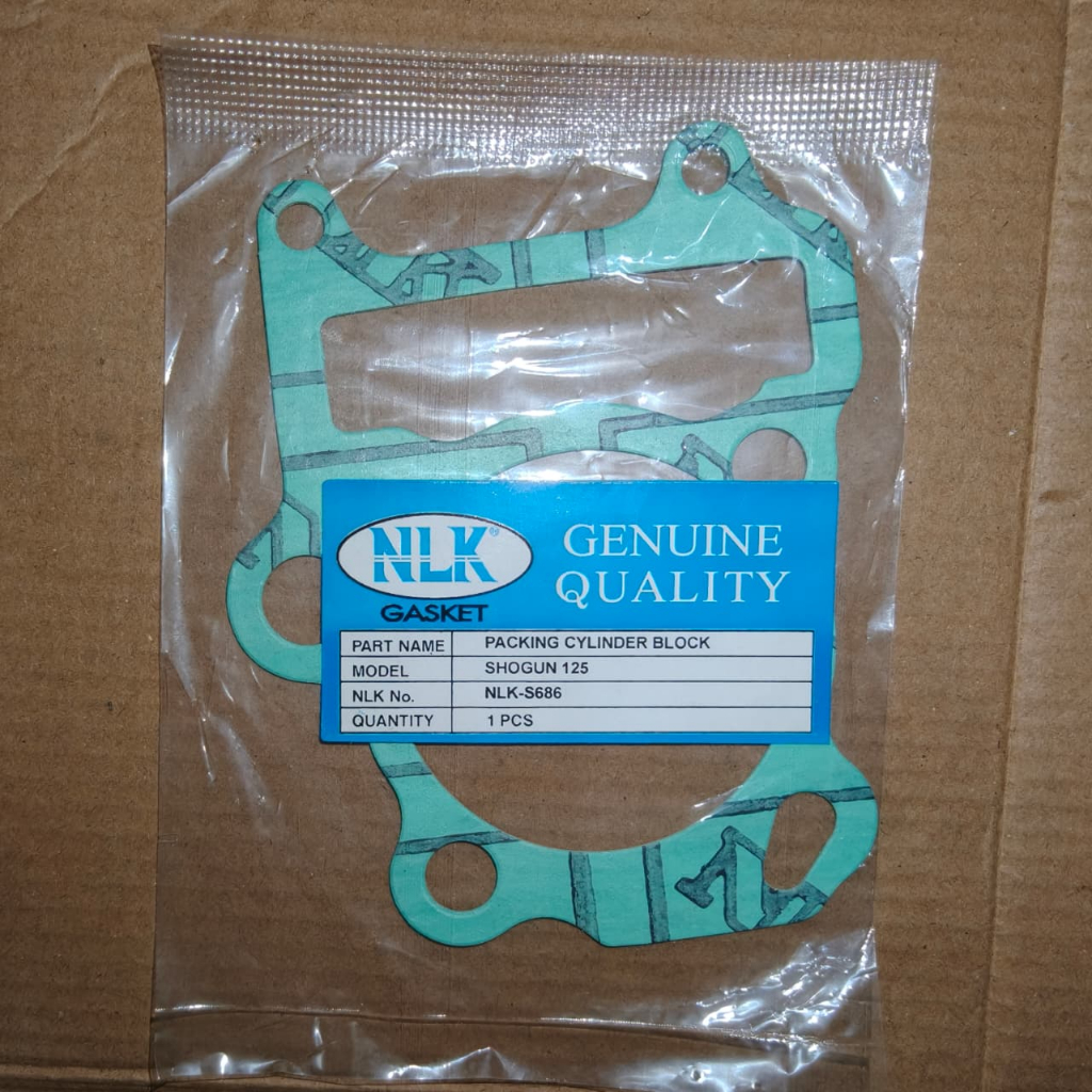 Paking blok shogun 125 Pk blok shogun 125 Paking block shogun 125 Paking cylinder Block Shogun 125