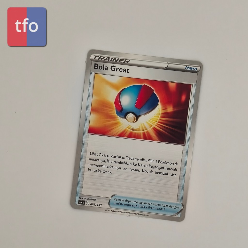 Bola Great sca V Starter Deck Teman Pokemon TCG Indonesia