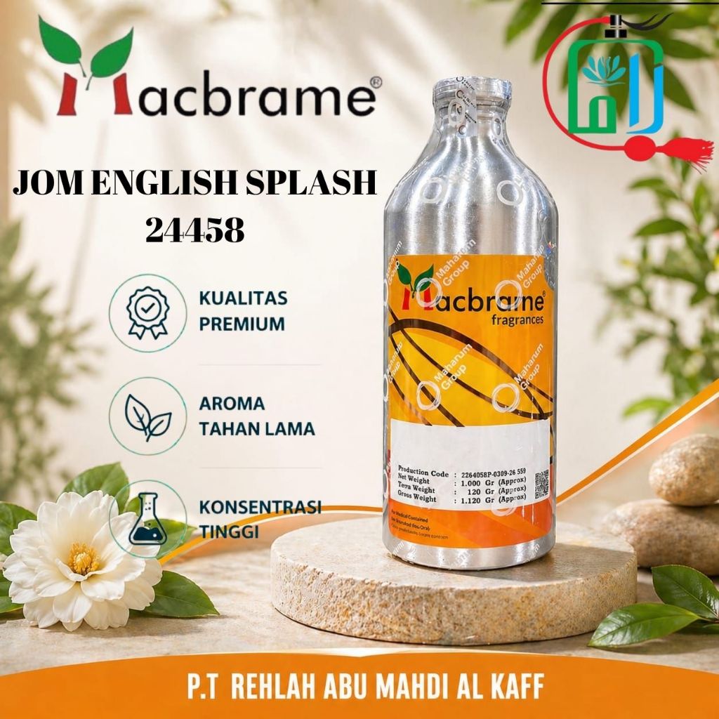 JOM ENGLISH SPLASH BY MACBRAME. KEMASAN SEGEL 1 KG ORI PABRIK. SEARAH JO MALONE ENGLISH PEAR