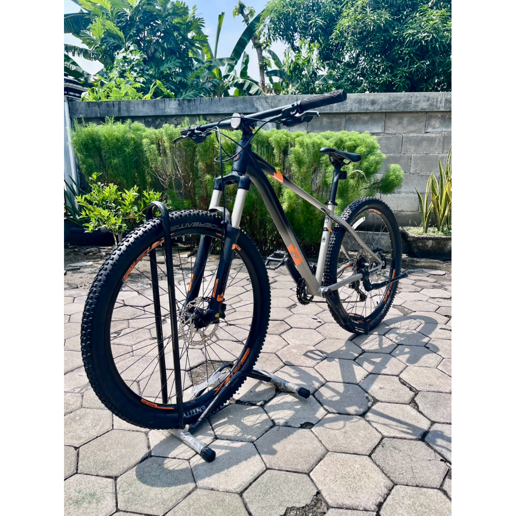 Polygon Xtrada 6 Silver Black Second Full Original Pabrik Terawat