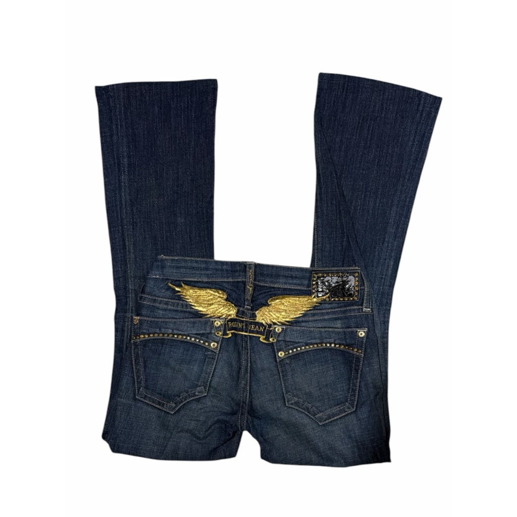 flare robin jeans | low waist flare