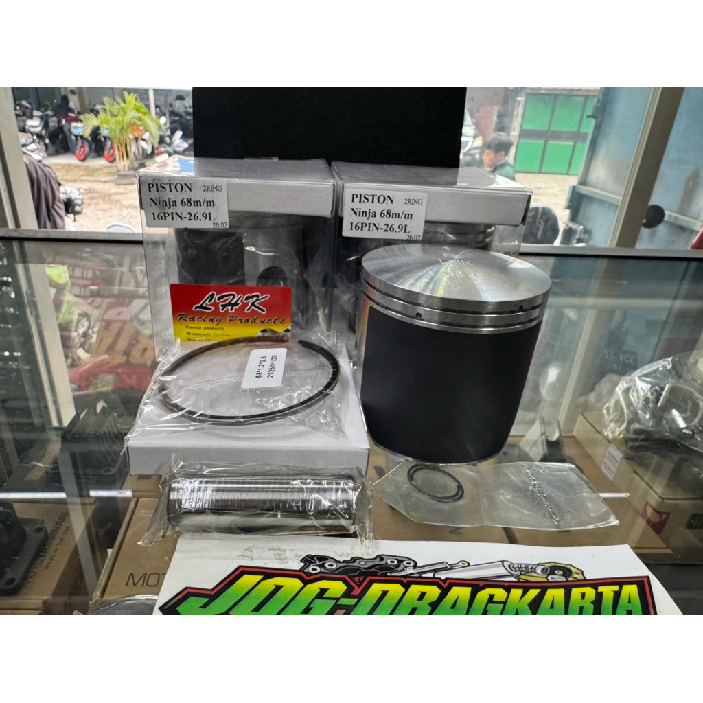 SEHER PISTON LHK NINJA R SS RR NEW RR OLD 68MM PEN 16 ORIGINAL LHK MADE IN THAILAND