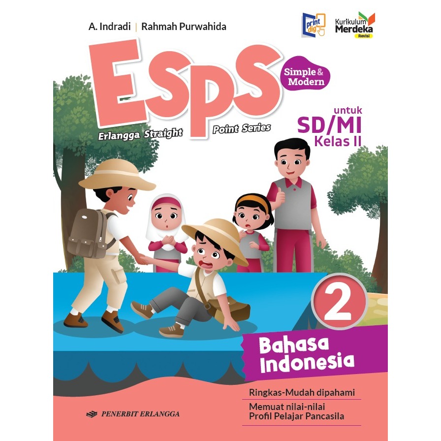 KELAS 2 SD ERLANGGA / BUKU ERLANGGA KELAS 2 SD/MI KURIKULUM MERDEKA