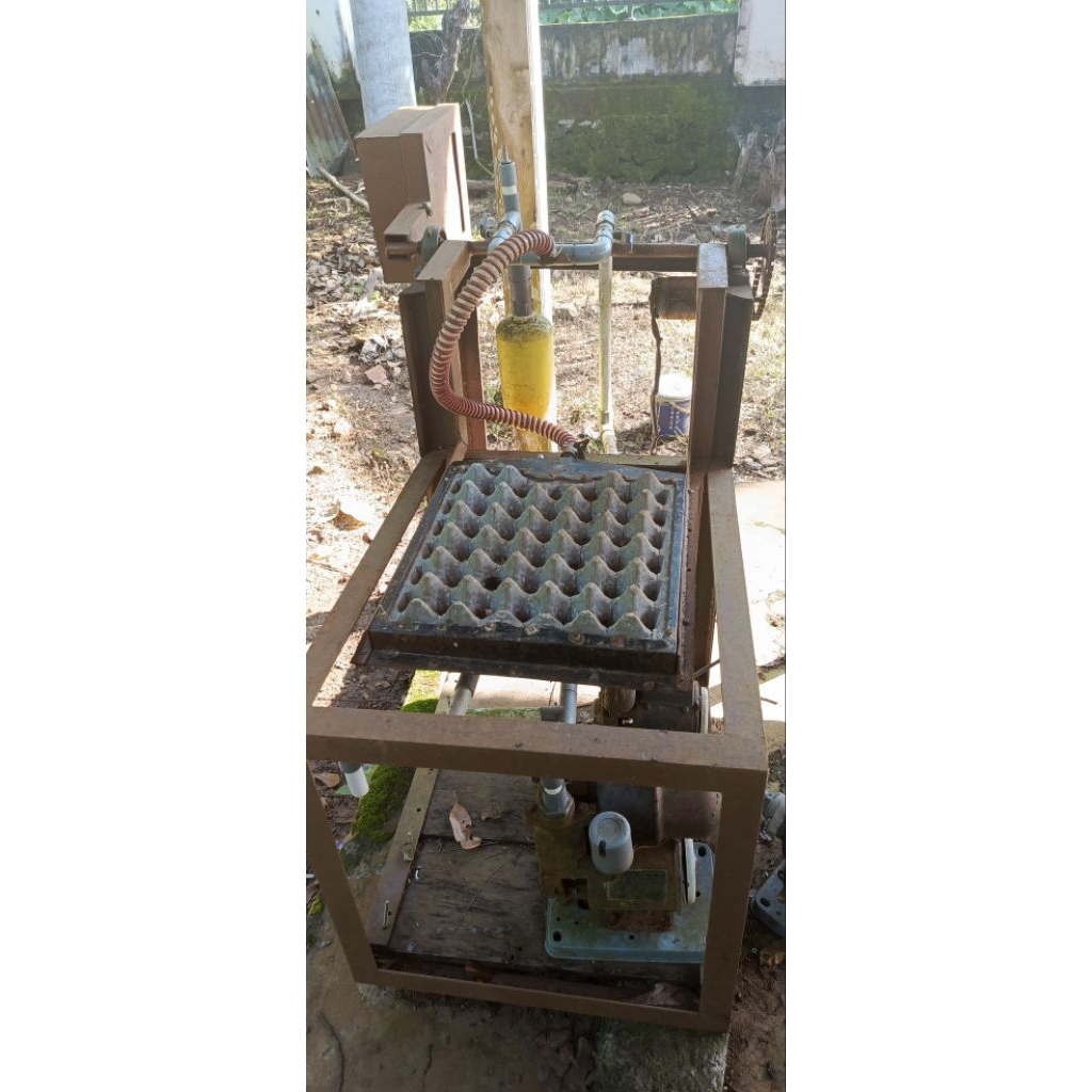 molding egg tray , mesin cetak rak telur