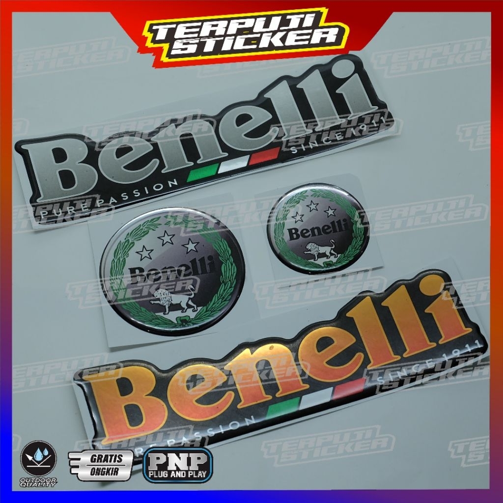 emblem timbul logo benelli/emblem benelli/emblem benelli bulat
