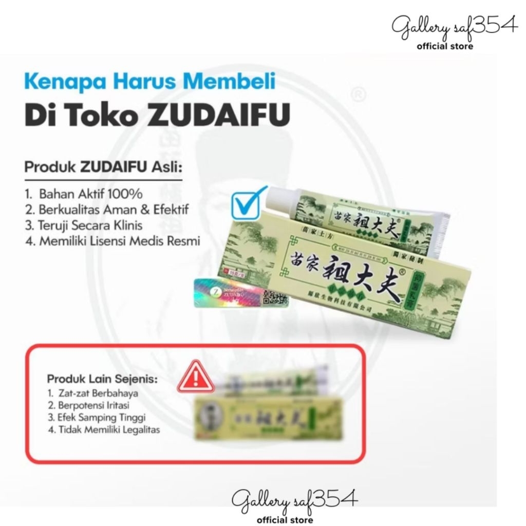 Zudaifu Indonesia Salep Herbal Kulit -15gr