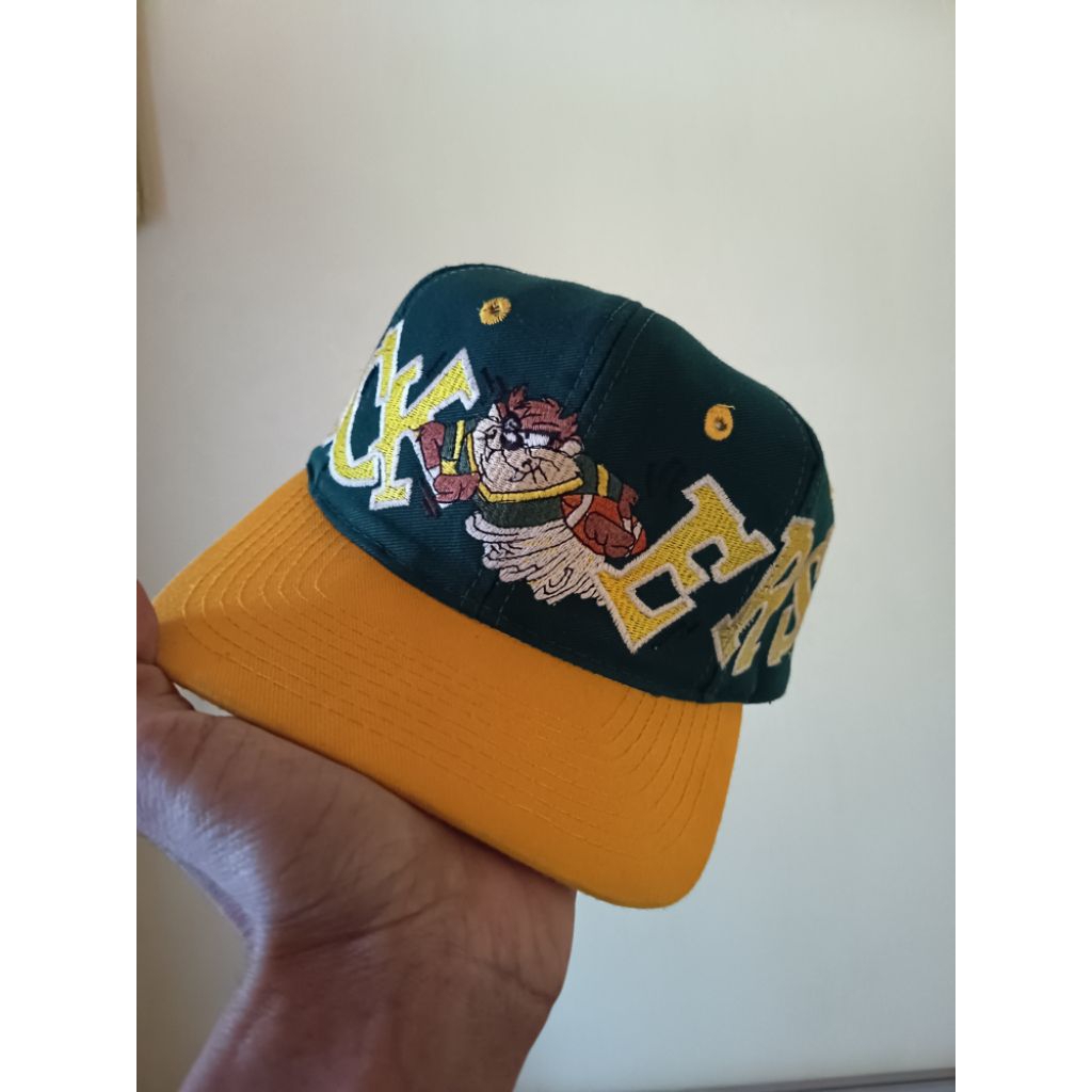 vtg snapback green bay Packers kolep Tazmania