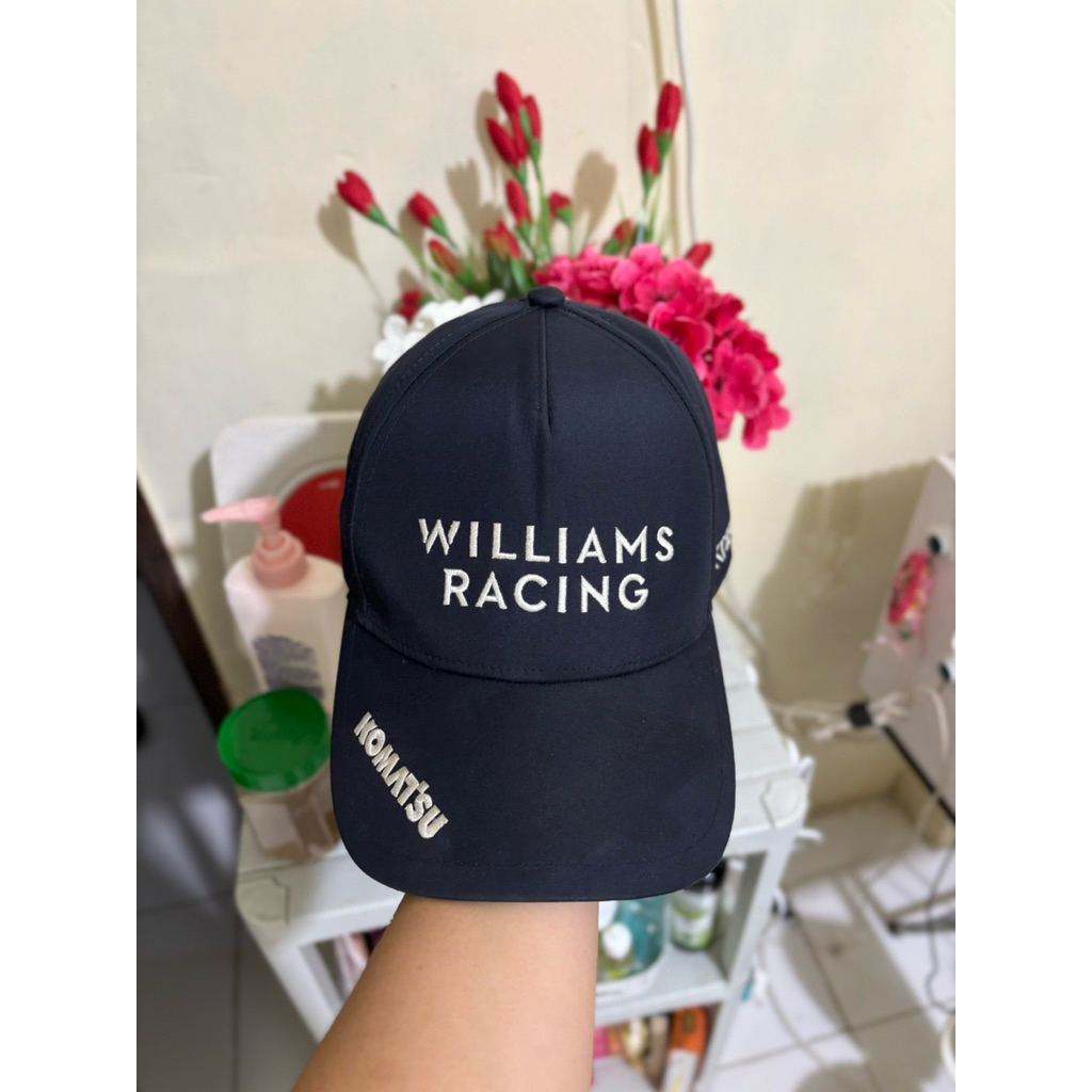 Topi Cap Williams Racing Formula 1 F1 Original 100%
