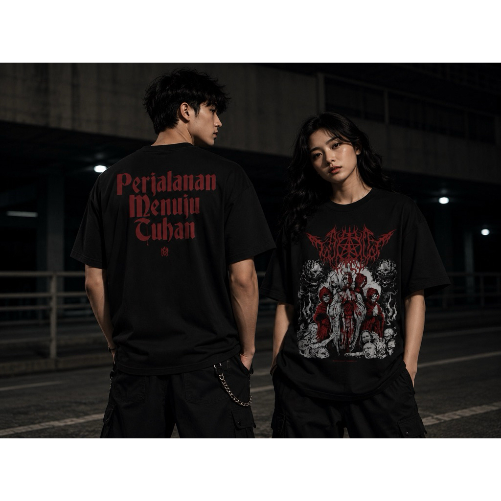 Metalgear Music Original Tahlilan - Menuju Tuhan Baju Kaos