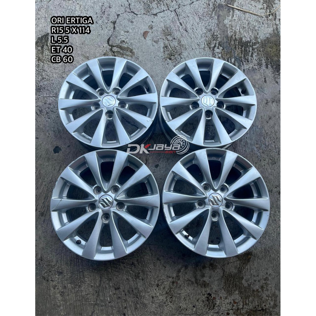 VELG ERTIGA R15 5x114 + BAN 195/65 GT NIK 2023