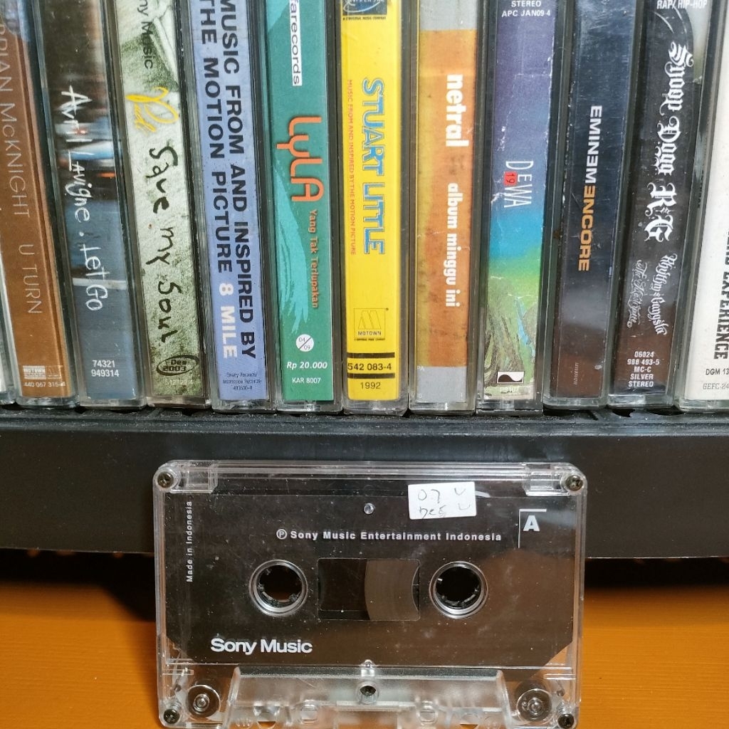Kaset Pita Sheila On 7 SO7 7Des 7 Des Tunjukkan Padaku hanya kaset