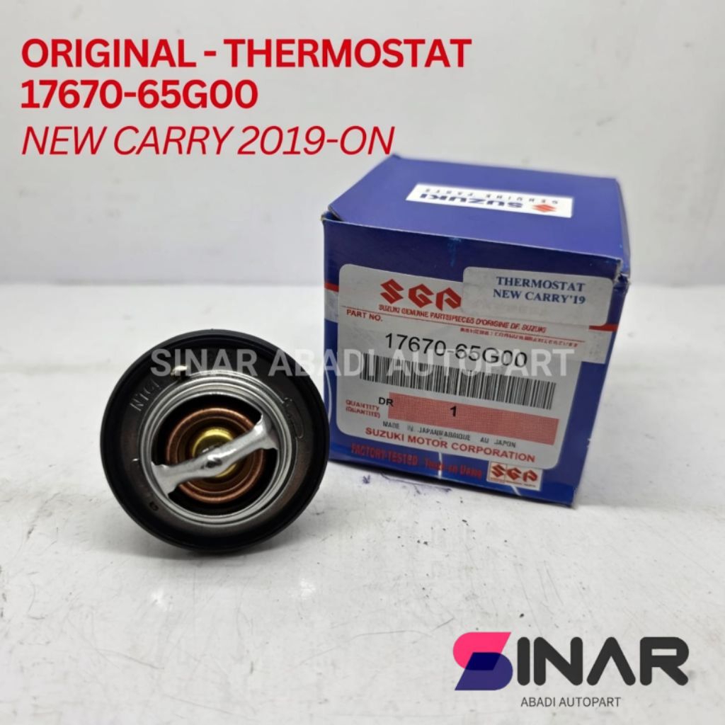 THERMOSTAT ORIGINAL DAIHATSU 90048-33092 COCOK UNTUK DAIHATSU XENIA 1.0 / 1000 CC GENUINE PARTS