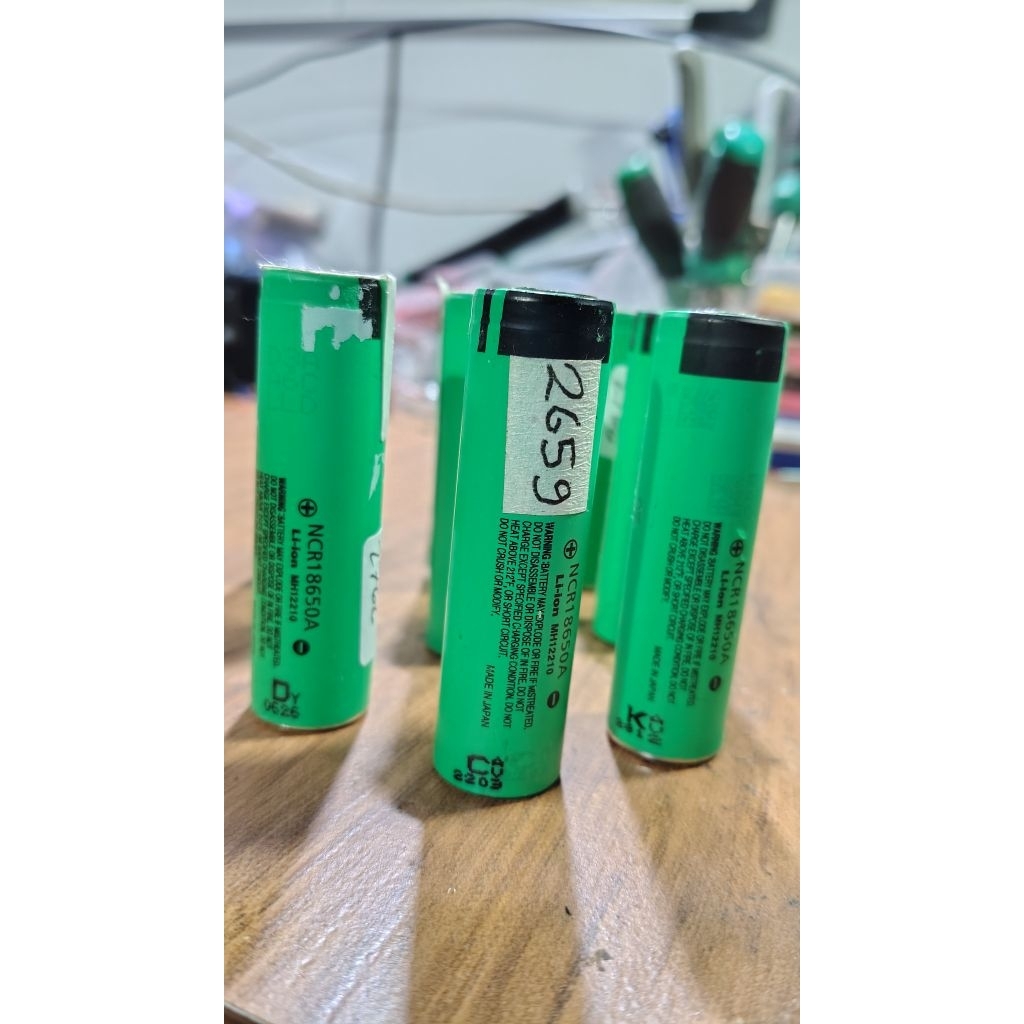Baterai NCR18650A Berkualitas