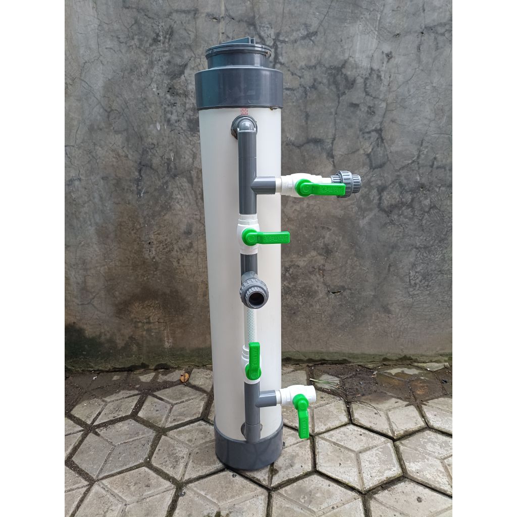 Filter air kran pdam sumur DIY pvc 6 inch