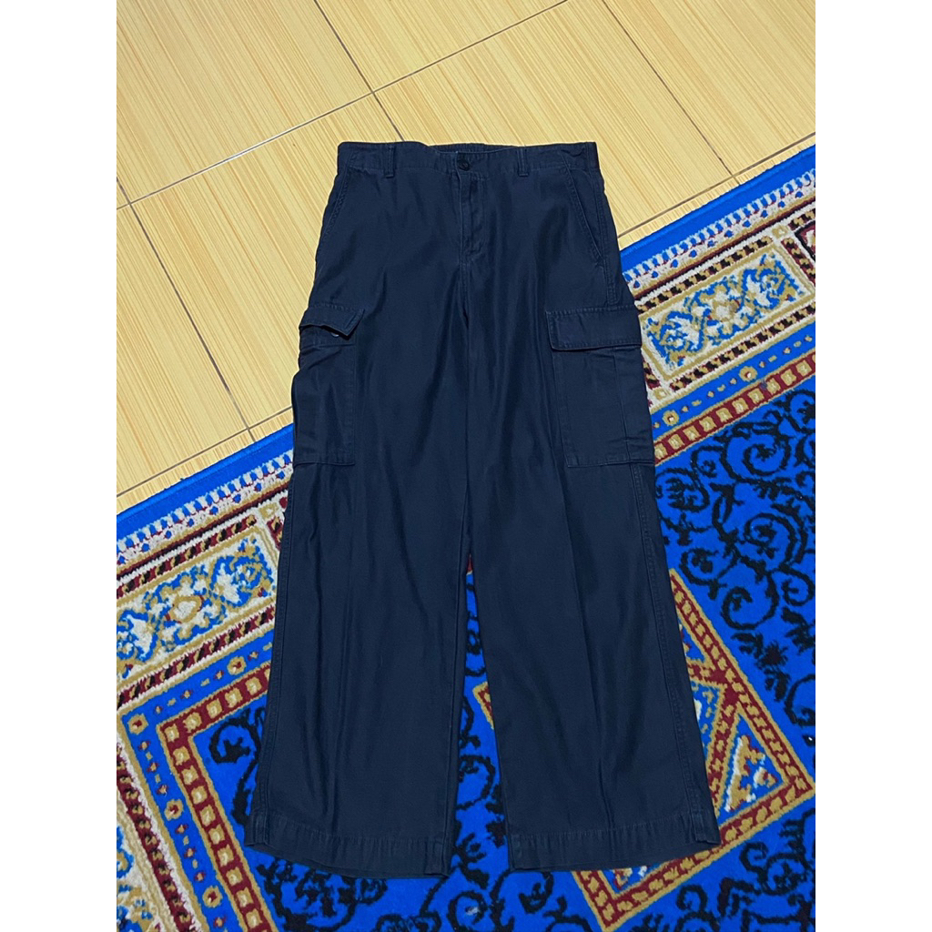 Celana Panjang Cargo Uniqlo Original Black - size 30