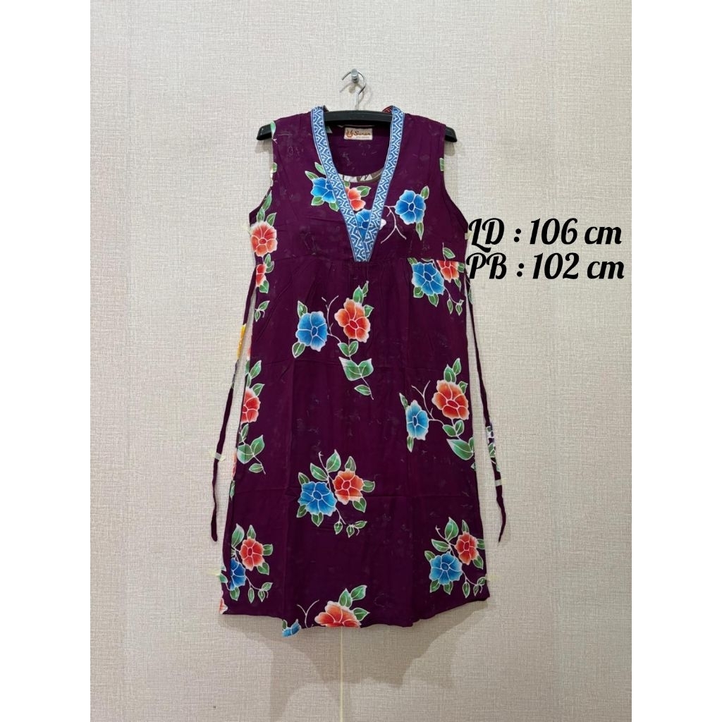 Daster Sunan kimono tanpa lengan