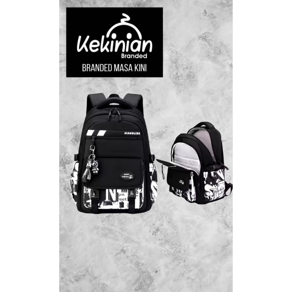 kekinian branded- tas jiang lida- tas ransel anak tk-sd - tas ransel sekolah anak