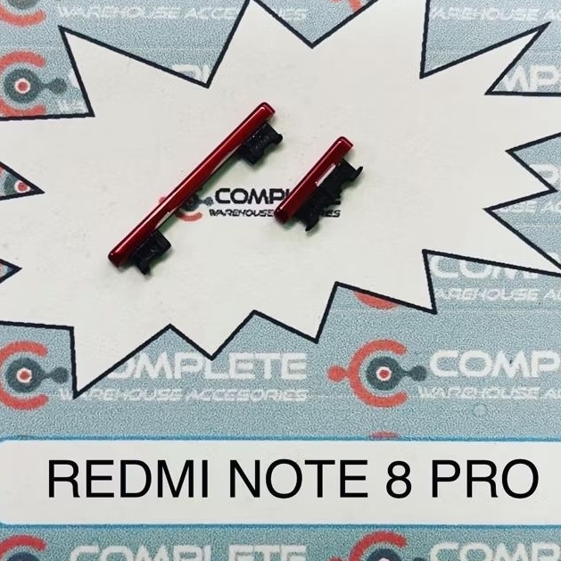 TOMBOL ON OFF REDMI NOTE 8 PRO / TOMBOL ON OFF VOLUME REDMI NOTE 8 PRO