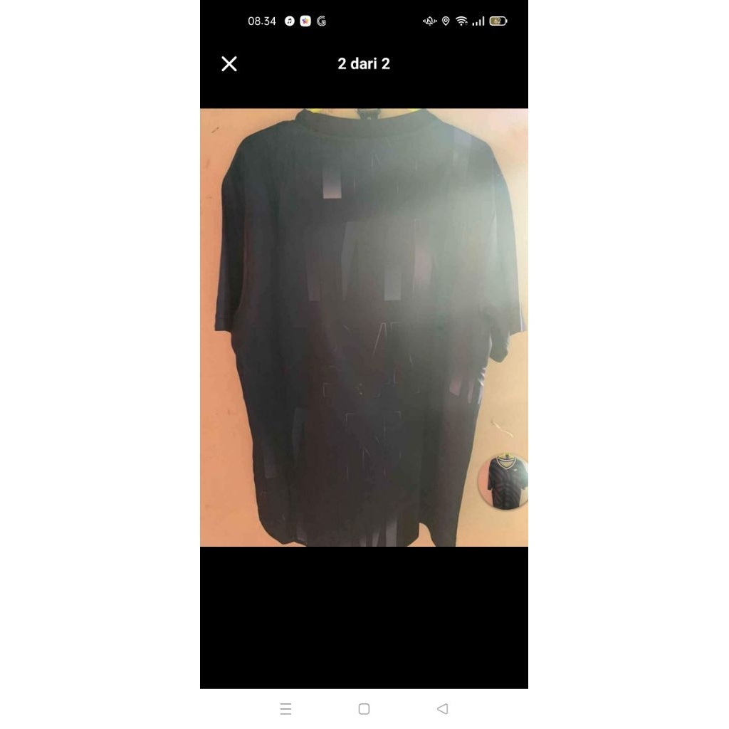baju badminton Li-Ning ukuran L