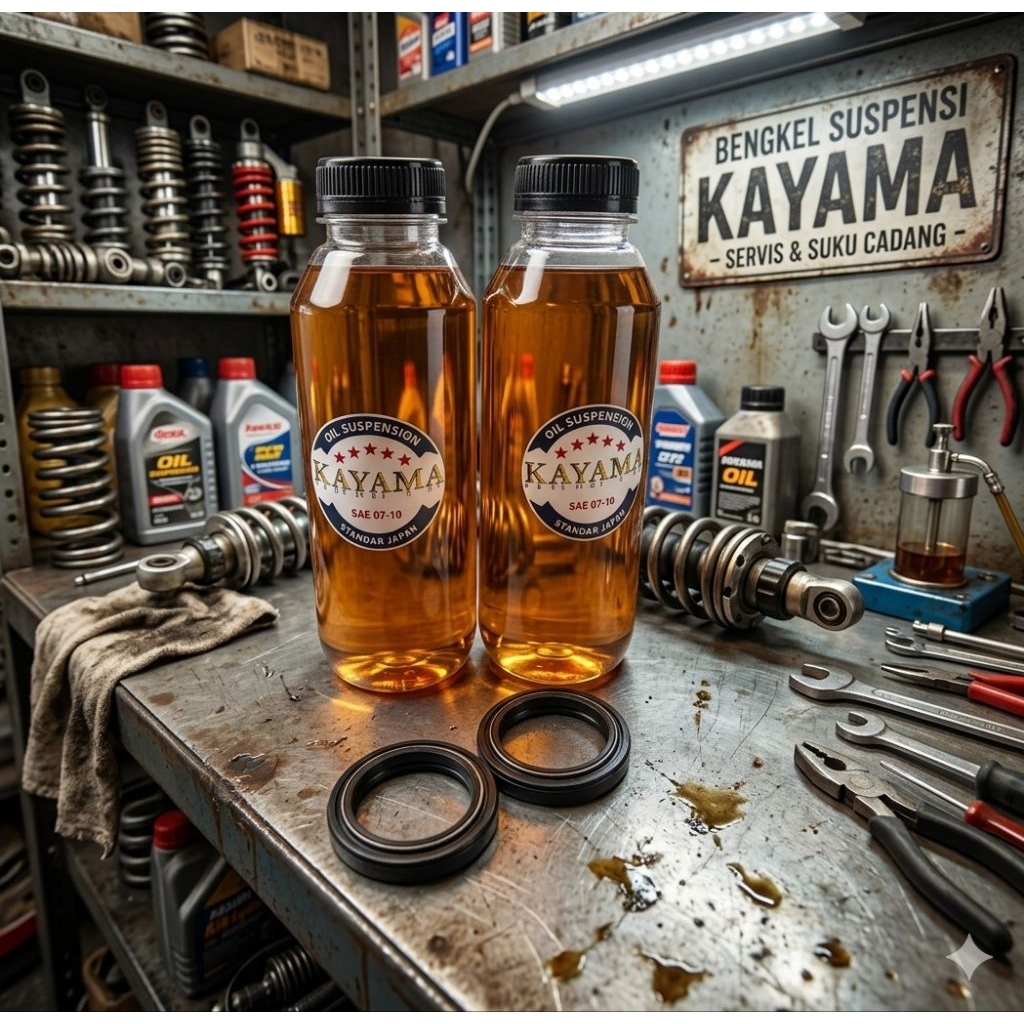 Paket Seal Shock Depan Teleskopik KYB Gordon As41