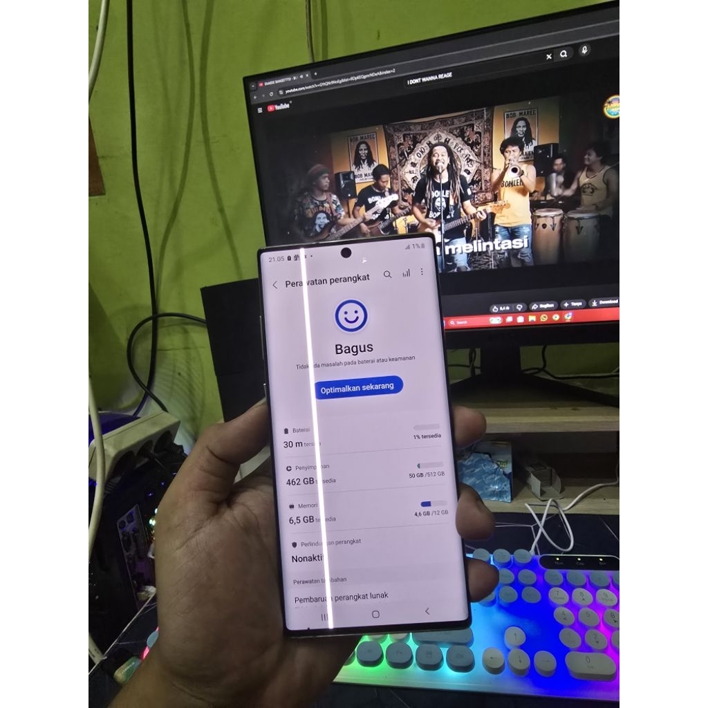 samsung galaxy note 10 plus 12/512 gb second minus