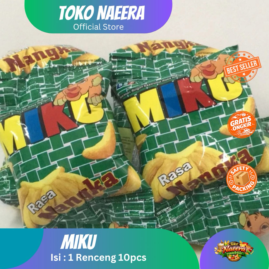 Miko Nangka Jajan Jadul Rasa Enak Isi 10 Pcs