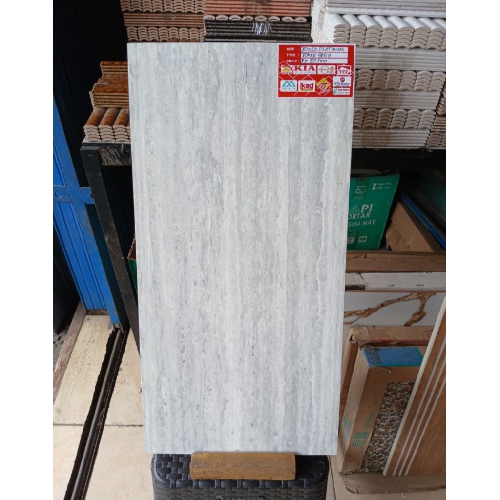 Keramik 30x60 platinum tore gray ltr