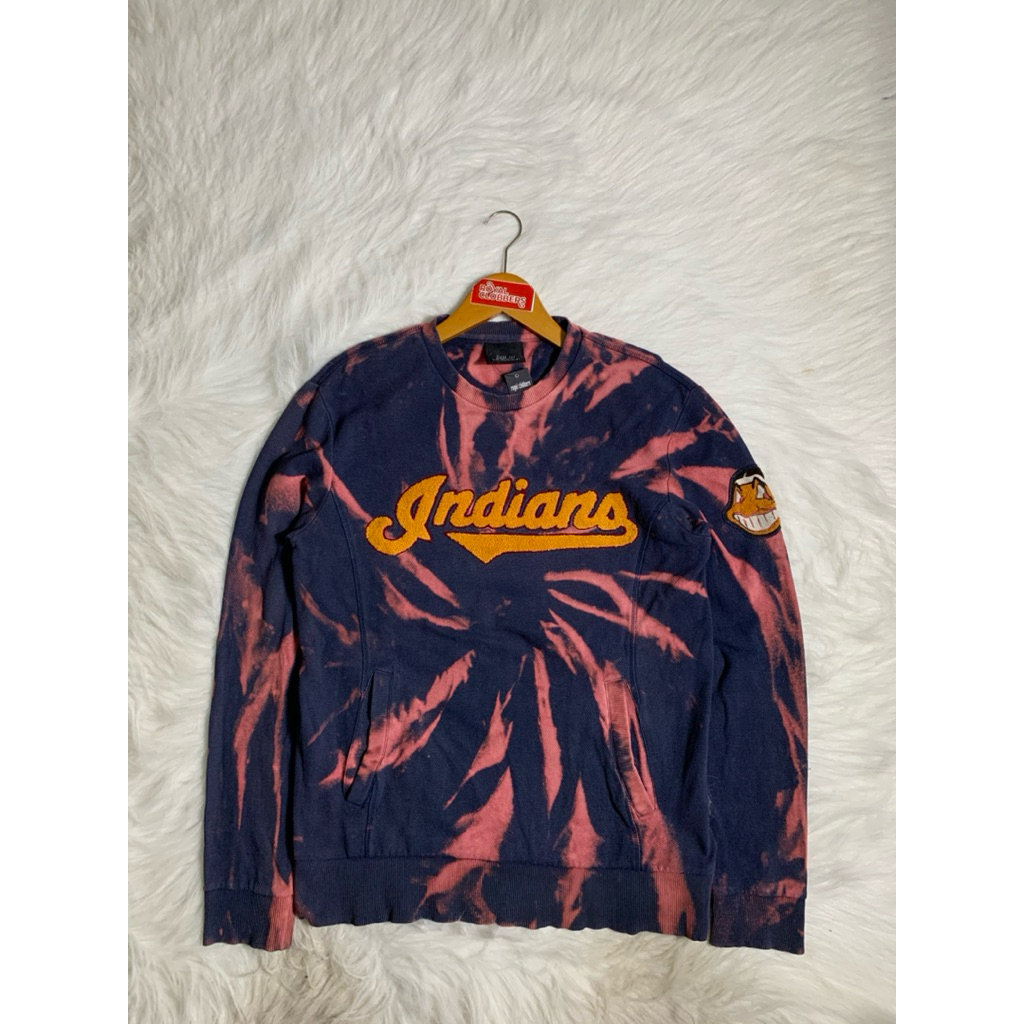 crewneck mlb tye dye second (4153) - Hoodie second - hoodie second branded - Jaket Second - Jaket Se