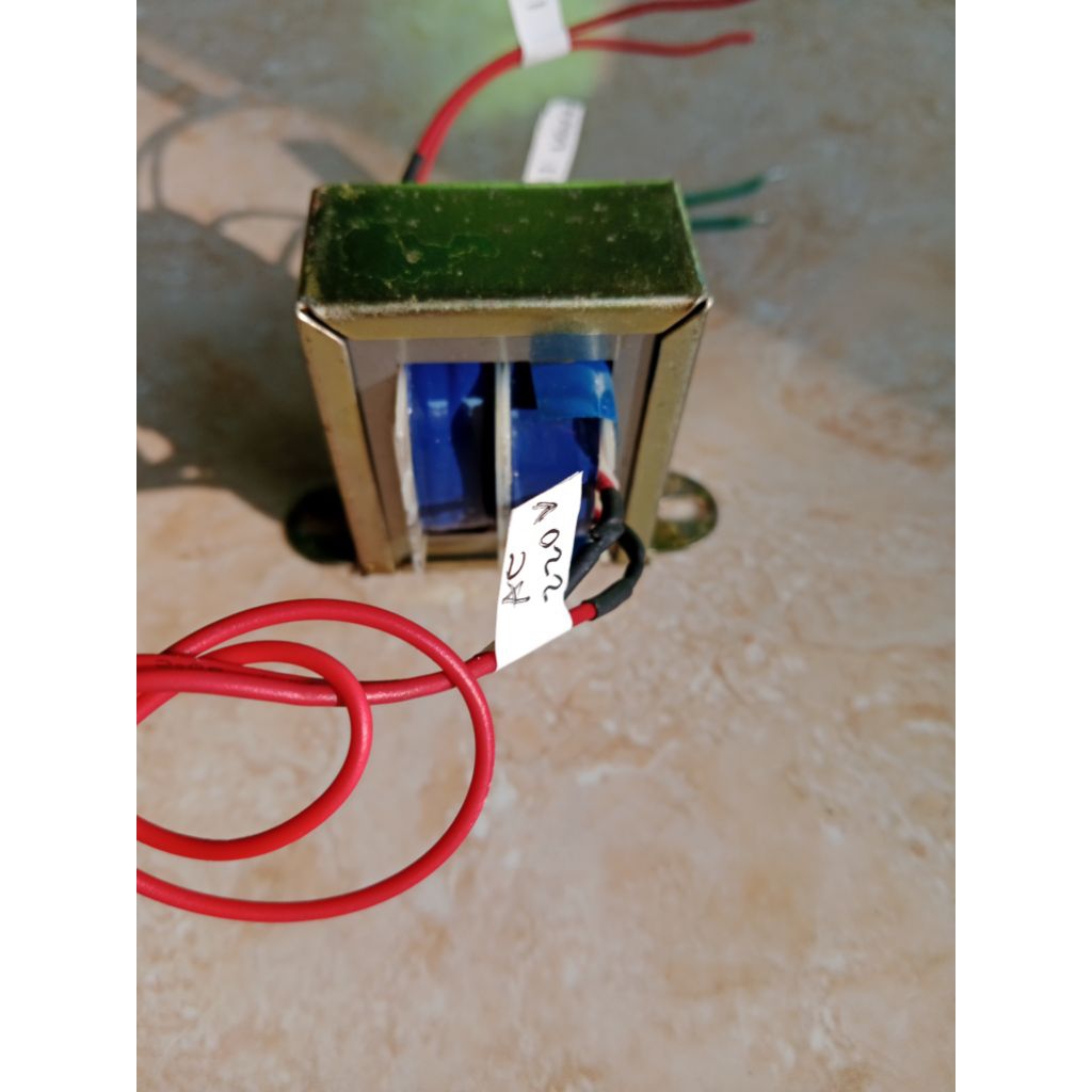 TRAFO COPOTAN RADIO TAPE OUTPUT 11 & 11 VOLT