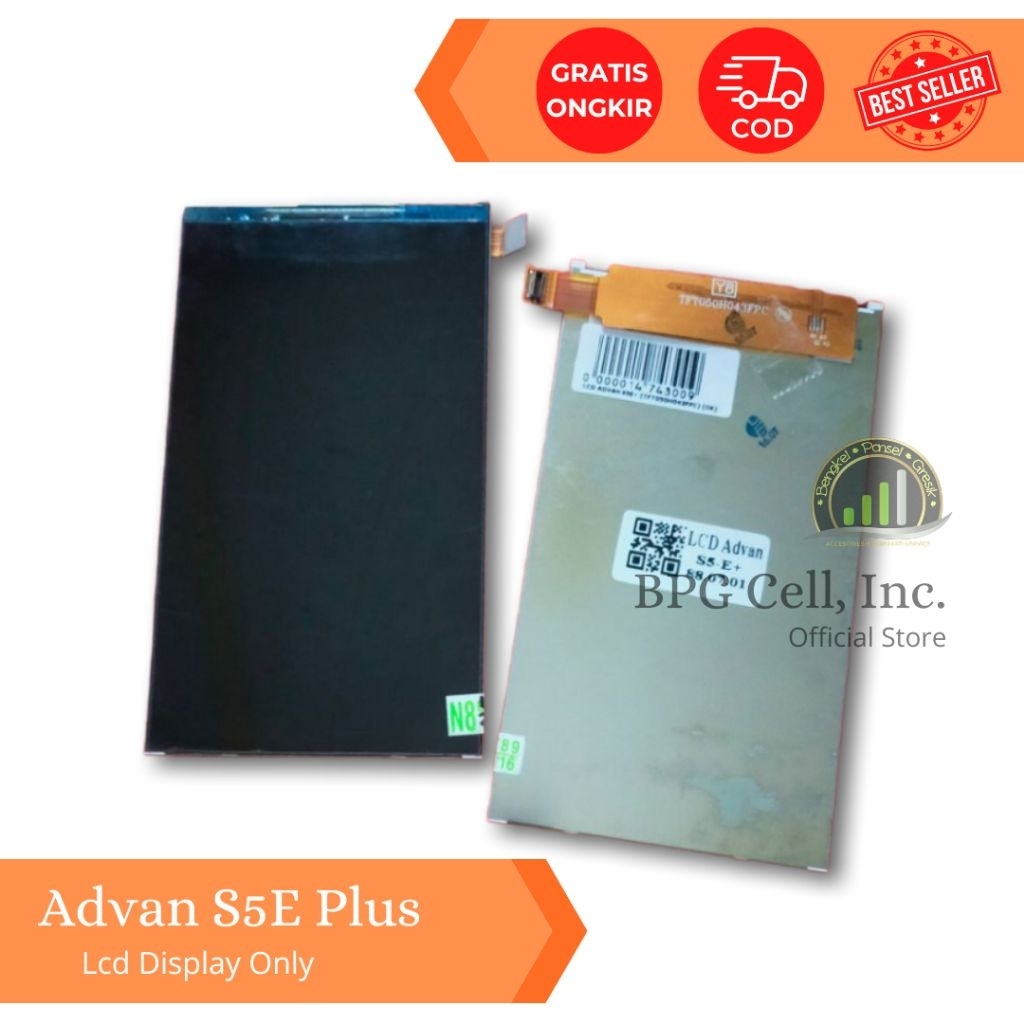 Lcd Only Advan S5E+ S5E Plus