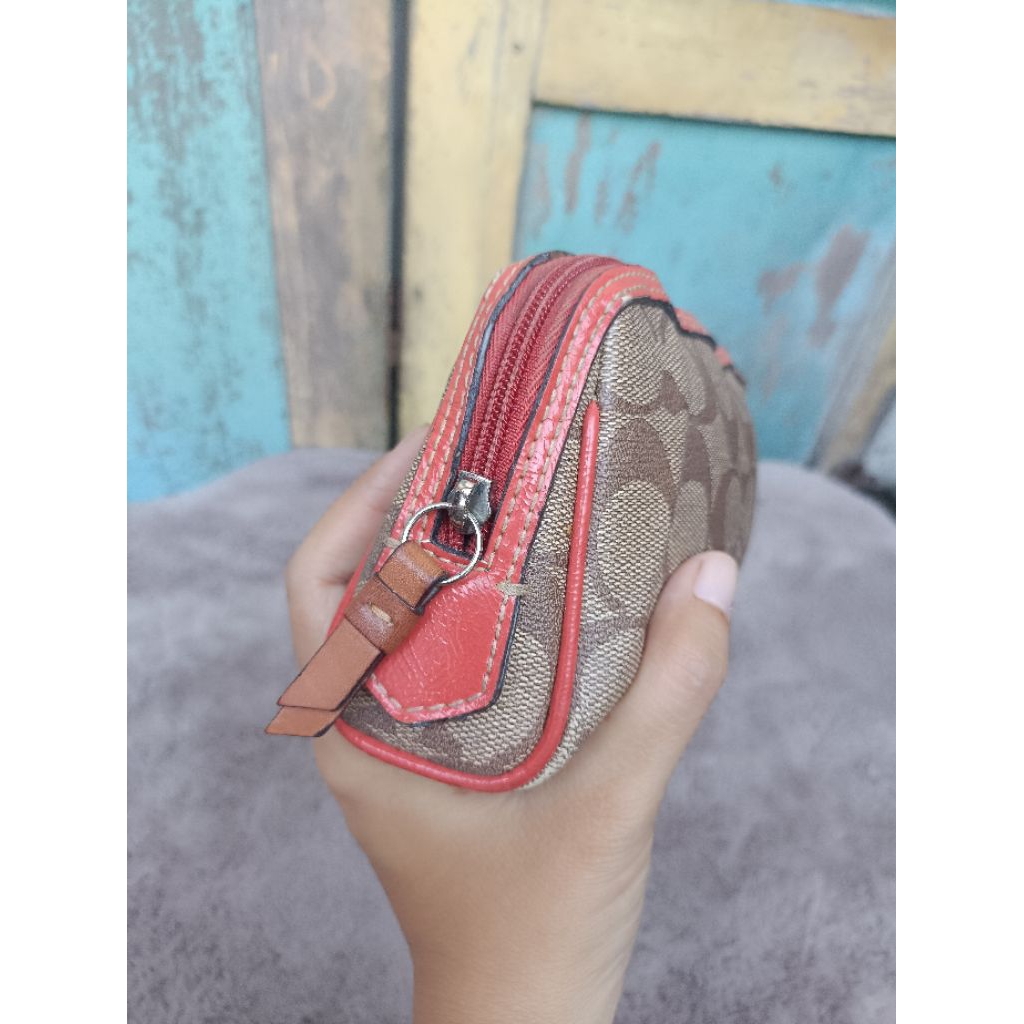 Coach Signature pouch original