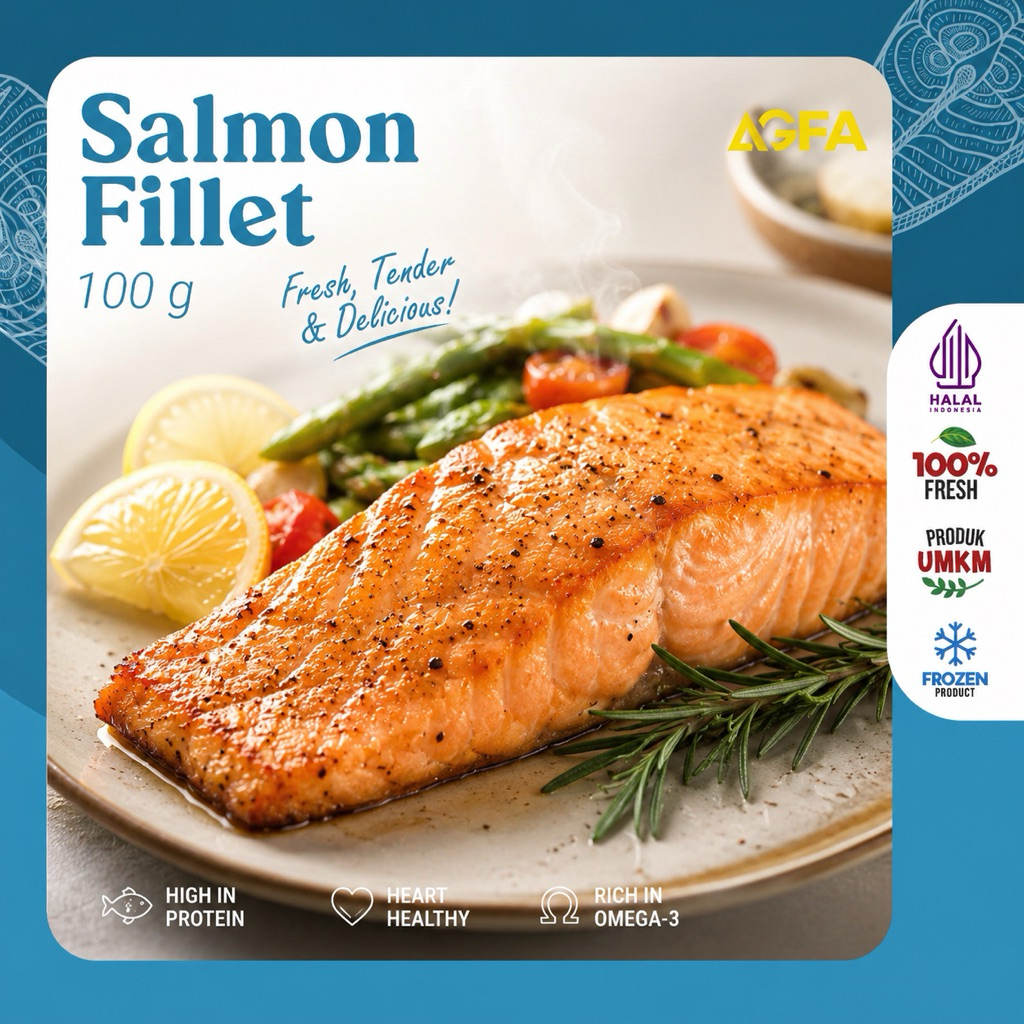 Salmon fillet / Salmon Atlantic / Salmon Portion atlantic / Salmon Sashimi / Salmon MPASI / Salmon V