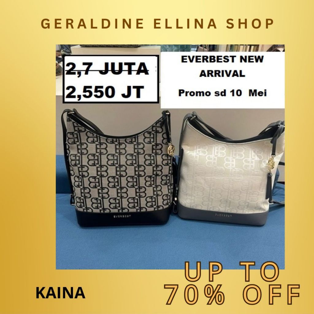 Tas selempang EVERBEST Wanita sale original 100% seri KAINA