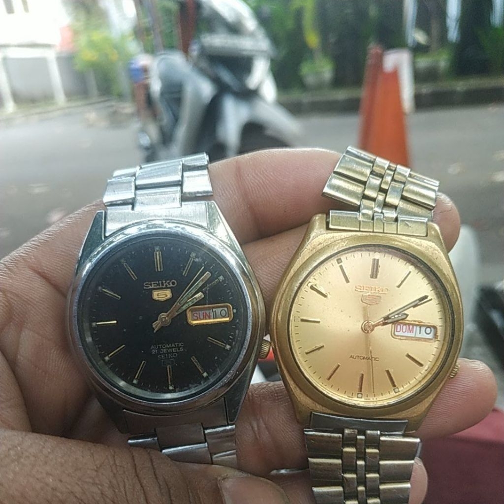 Jam Tangan Jadul Seiko 5 Original Otomatis
