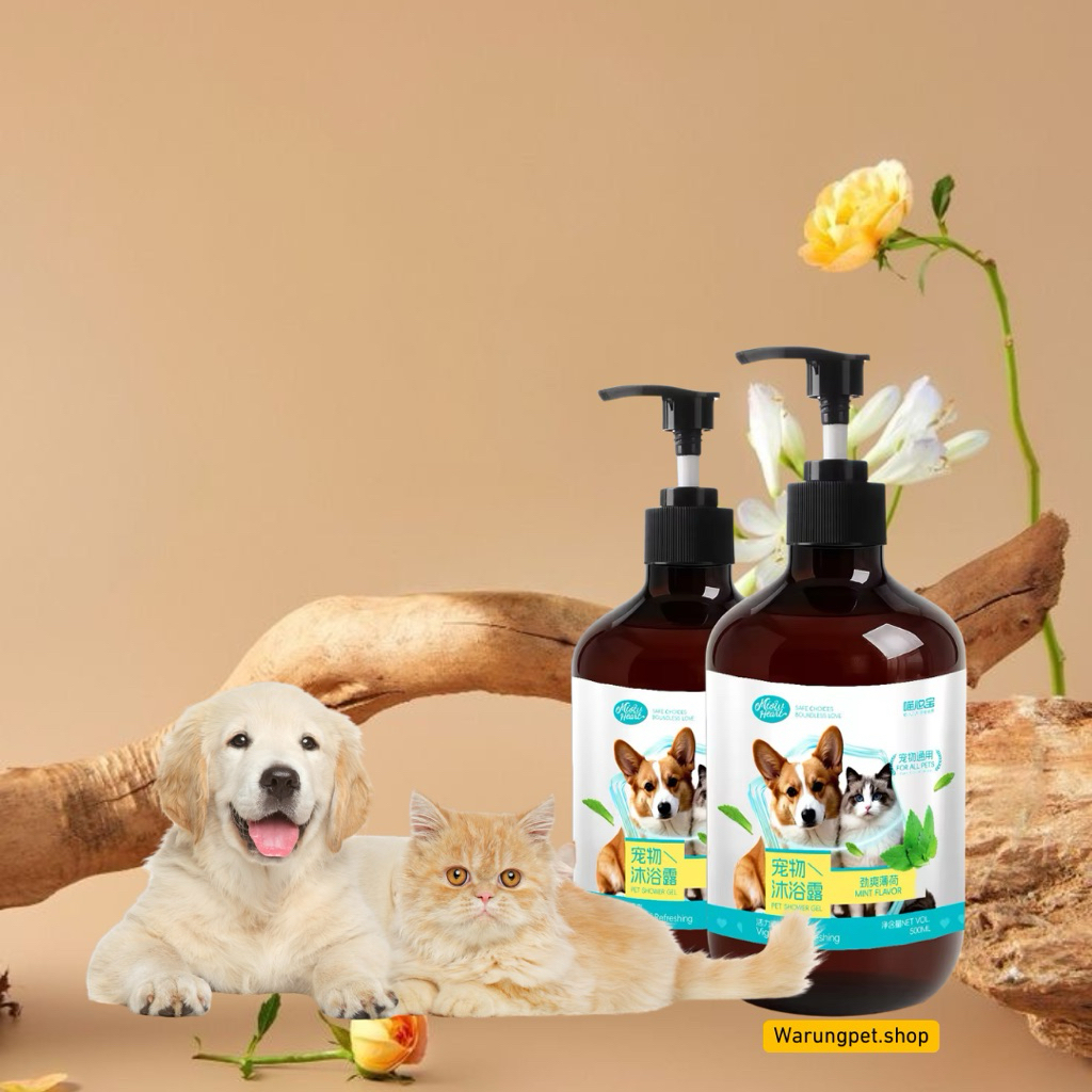 Miow Heart Shampo Kucing & Anjing - Shampo Grooming Kucing Anjing - Shampo Kucing