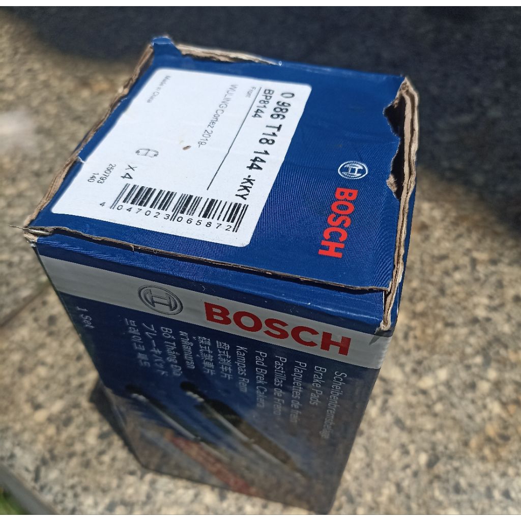 Brake pad BOSCH wuling Confero cortez 2019