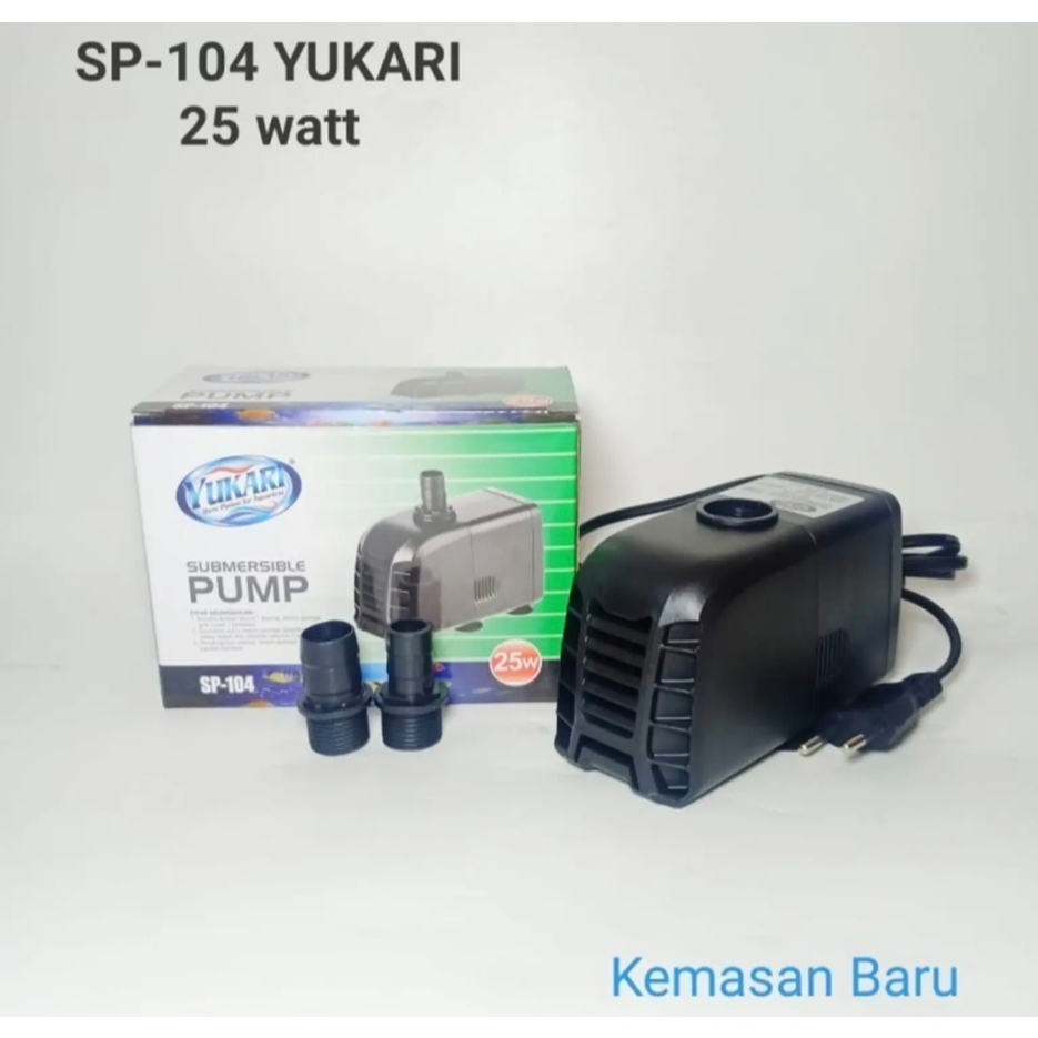 Submersible Pump SP-104 Yukari  Pompa Celup Pompa Aquarium - Hitam