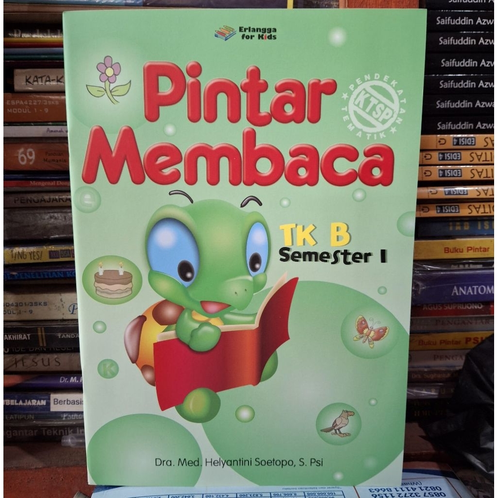 BUKU PAKET LENGKAP ERLANGGA FOR KIDS.ISI 8 BUKU+CD UNTUK TK B.SUPER PINTAR MEMBACA. MENULIS. BERHITU