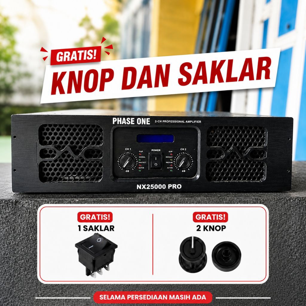 Box Power Amplifier / Box power model build up / Box power triplek