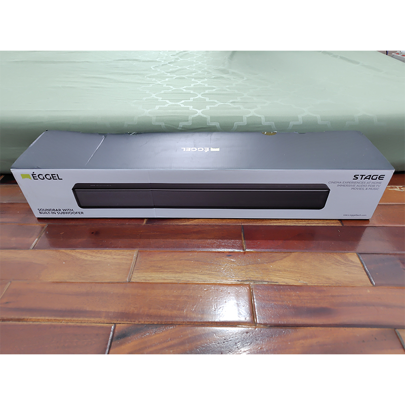 Eggel Stage SoundBar / Sound Bar with Built-In Woofer