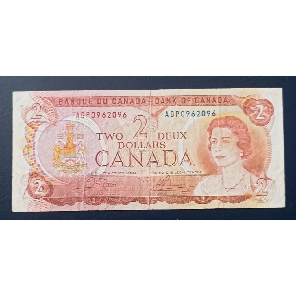 UANG CANADA PECAHAN 2 DOLLARS