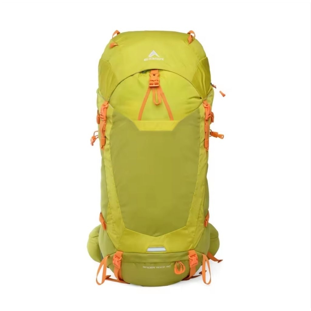 Tas Gunung EIGER Women Spider Rock 50L Carrier Hiking Trekking Original Yellow
