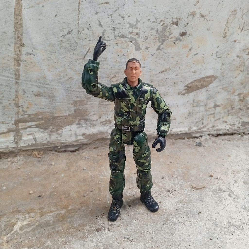 Action Figure militer dari seri World Peacekeepers Power Team Elite skala 1:18. Losepack super rare.