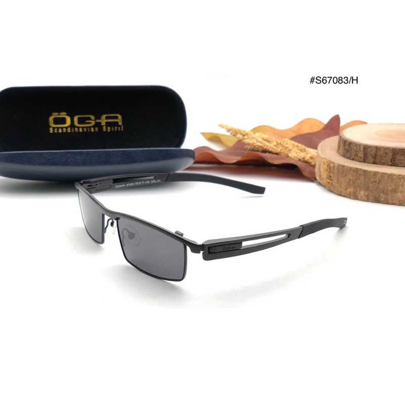 Kacamata OGA Frame MAGNESIUM Full Frame Polarize Opsi Lensa Optik