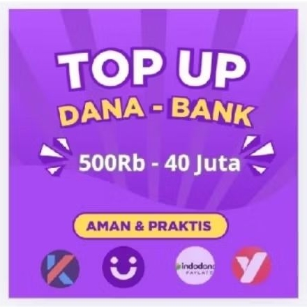 TERPERCAYA TOP SALDO UP KREDIVO DLL SALDO/PULSA TRANSFER 500K-30JT KE SEMUA TERMURAH