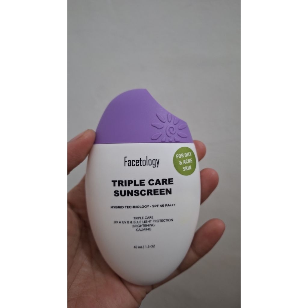 Sunscreen facetology for oily&acne skin preloved