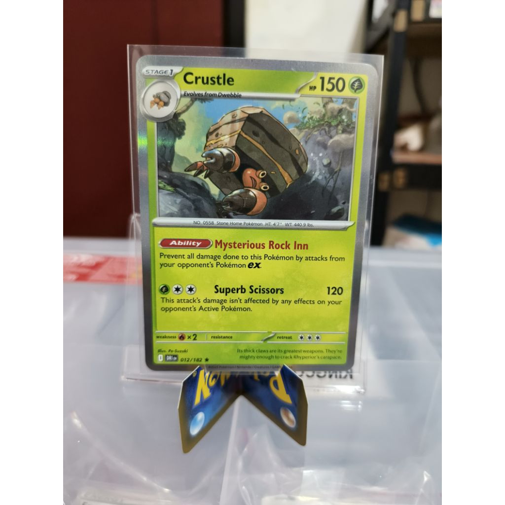 Crustle 012/182 Holo - Destined Rivals