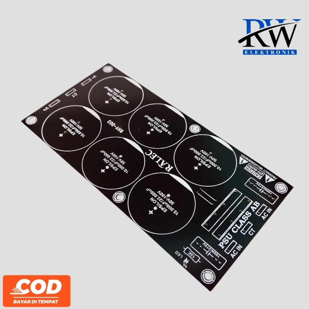 PCB PSU CLASS AB 6 ELCO