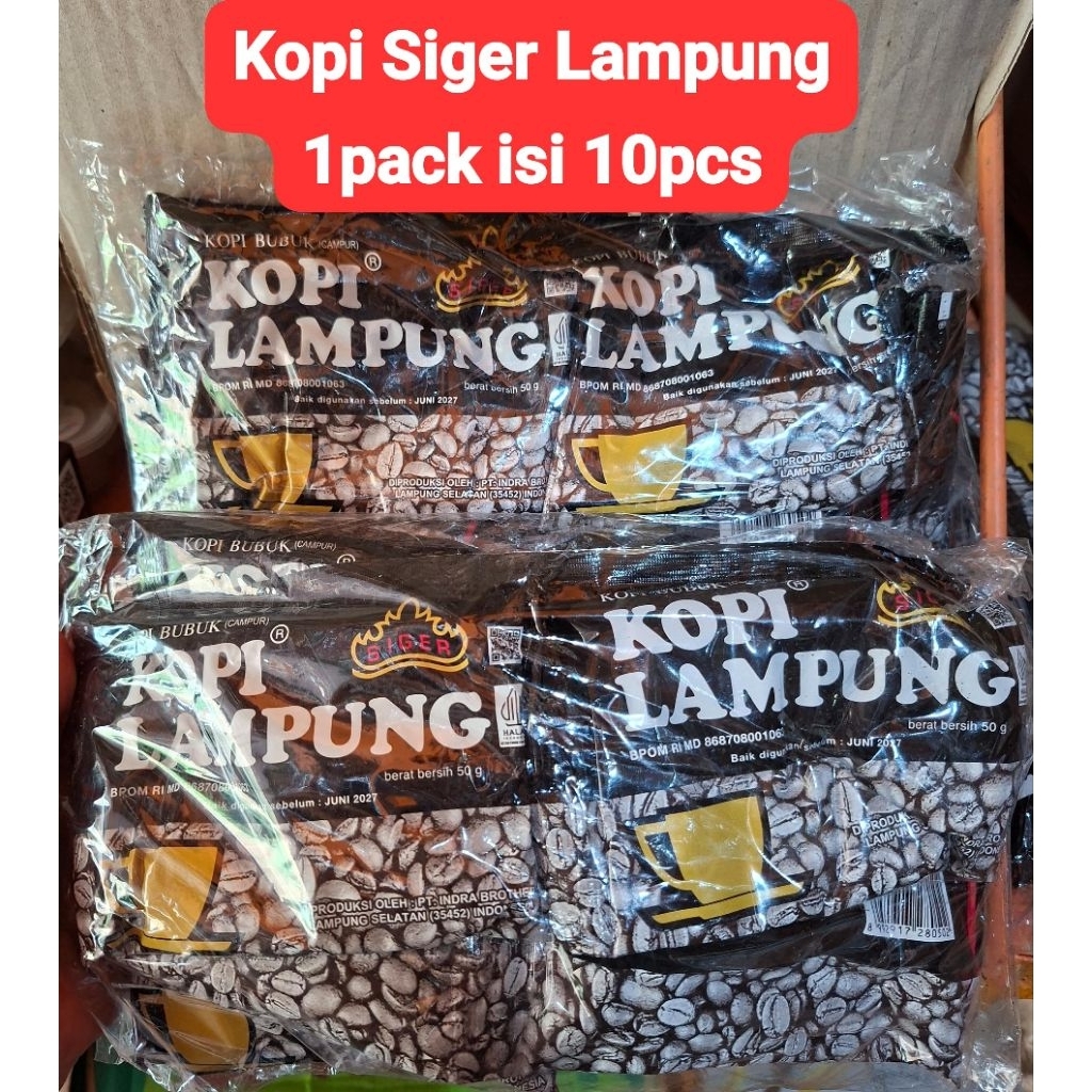 Kopi Lampung Cap Siger / Kopi Robusta