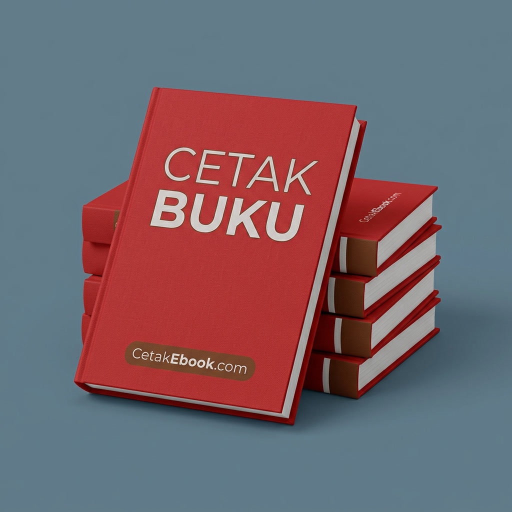 Jasa Print Cetak Ebook jadi Buku bisa Satuan